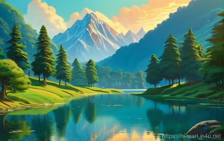 AI 예술과 자동 채색 - **Prompt: A heartwarming scene of an elderly Indian couple, a grandmother in a vibrant blue traditio...