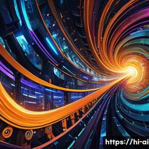 AI 예술과 애니메이션 배경 - **AI's Artistic Symphony**
    A breathtaking digital painting illustrating the boundless creativity...