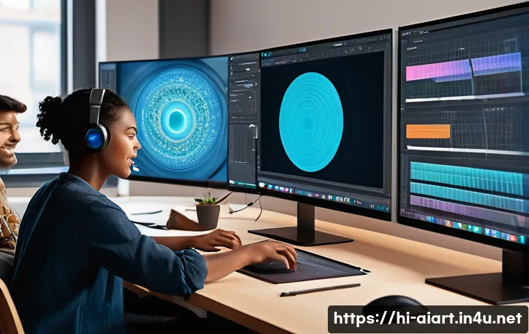 AI 예술과 음악 시각화 관련 이미지 2